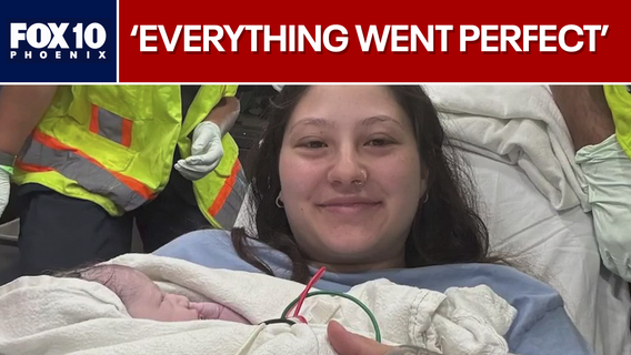 Buckeye firefighters deliver baby on side of freeway