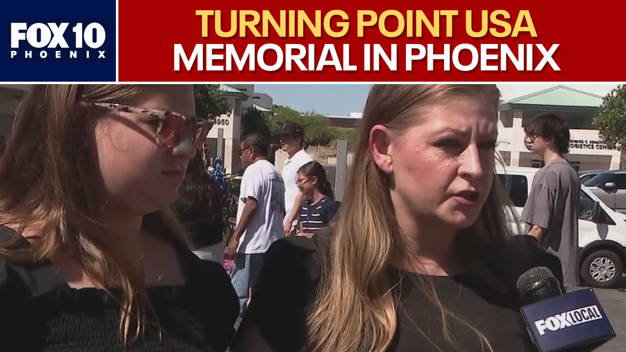 Charlie Kirk supporters react to suspect damaging memorial