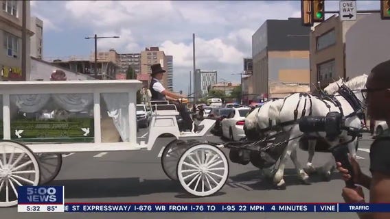 Funeral held for local rapper, son of known podcaster who was killed in Philly triple shooting