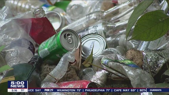 Philly park overrun by litter left behind by visitors: 'Trash everywhere'