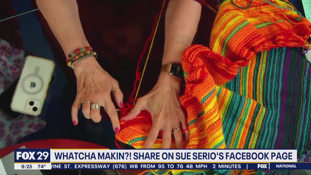 Whatcha Makin? Temperature blanket update