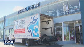 Racine thrift store swamped by rain