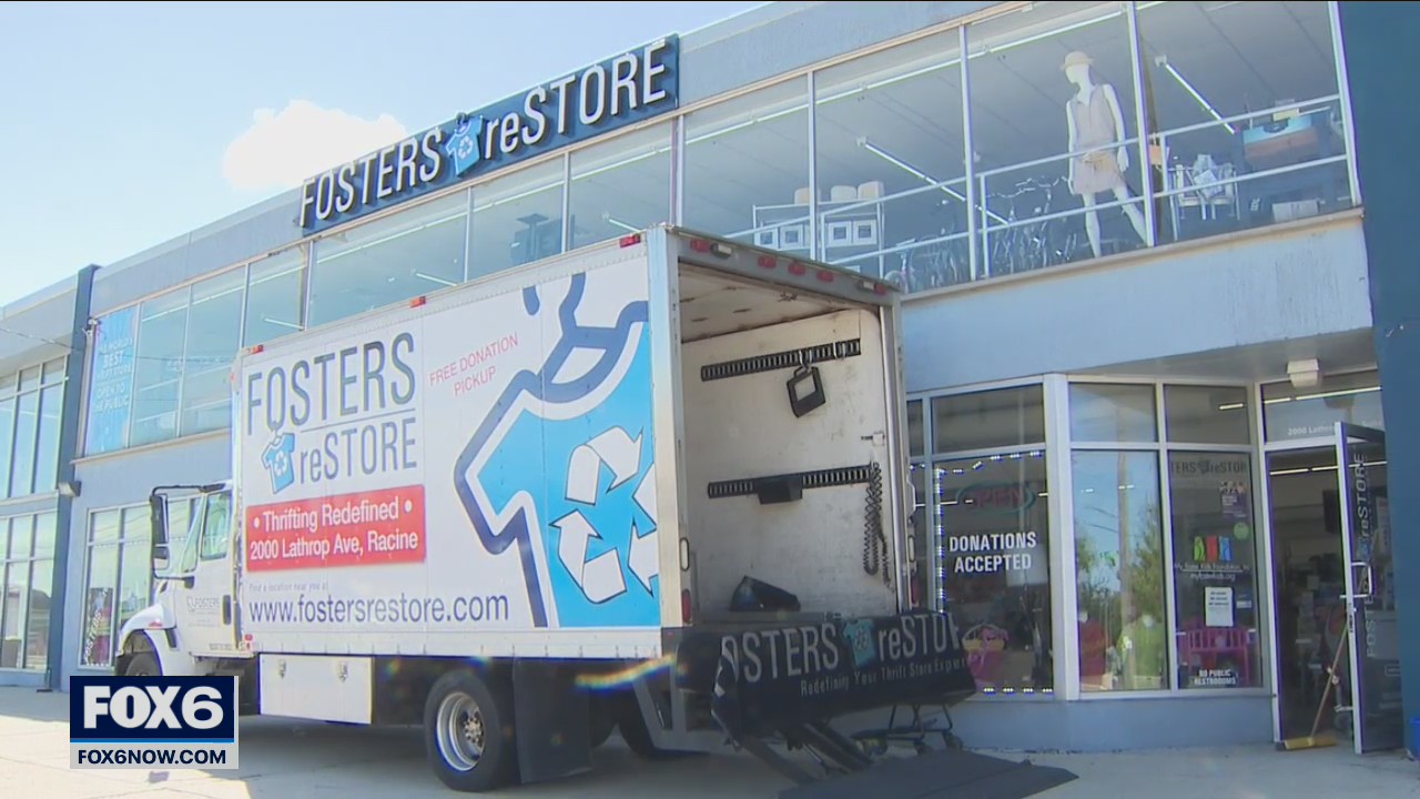 Racine thrift store swamped by rain