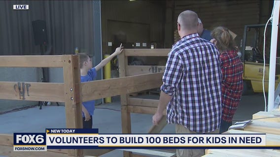 Volunteers share stories about delivering beds to kids in need