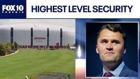 Increased security for Charlie Kirk memorial