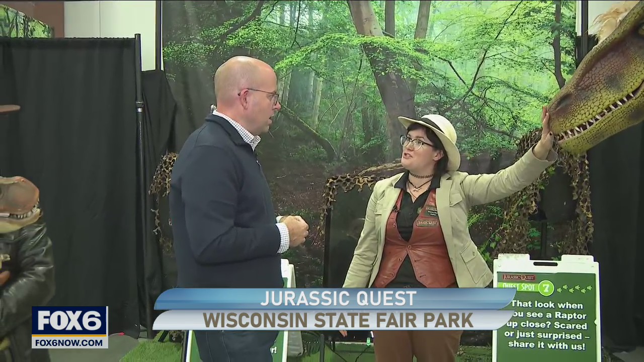 Meet a dinosaur at Jurassic Quest this weekend
