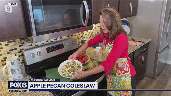 Check out The Cooking Mom's Apple Pecan Coleslaw