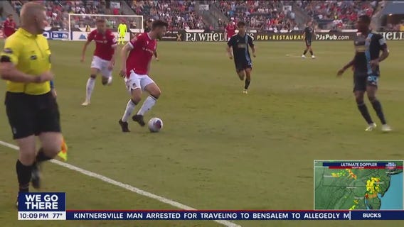 Soccer fans turned out to watch Welsh team with Philly angle