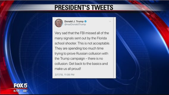 Trump lashes out on Russia probe on Twitter