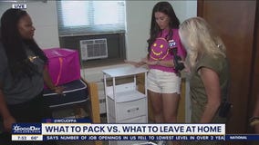 College Move-In: What to pack vs. what to leave at home