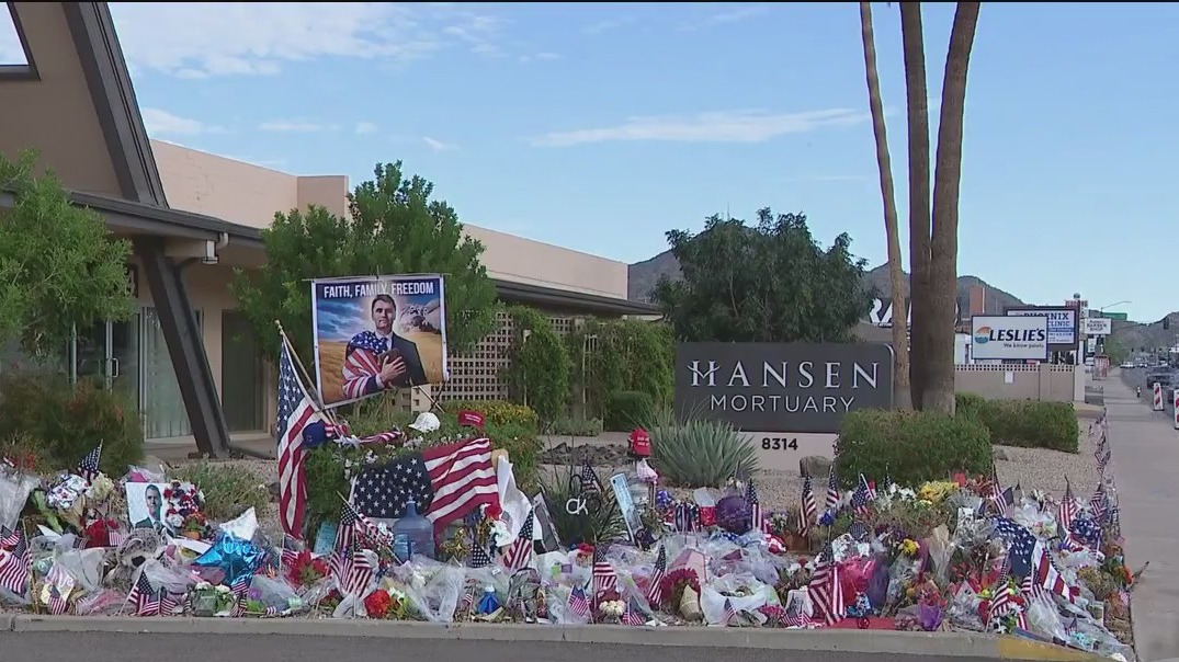 Supporters host tribute ride, pay respects at funeral home