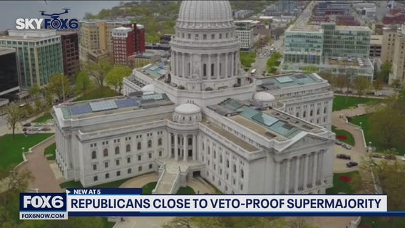 Wisconsin Republicans veto-proof supermajority within reach