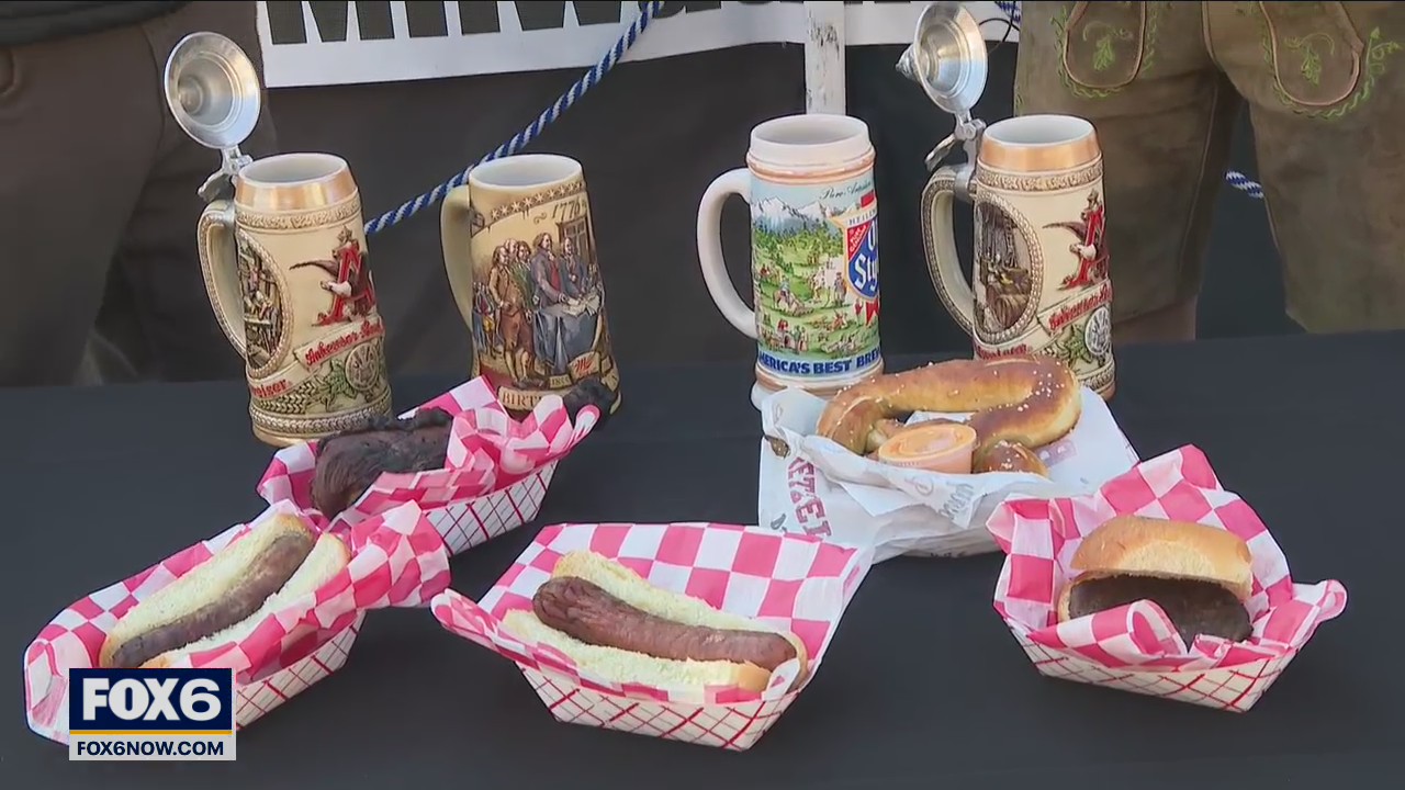 Getting ready for Cedarburg Oktoberfest