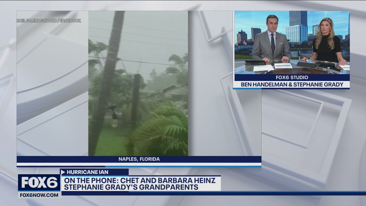 Stephanie Grady's grandparents brave Hurricane Ian