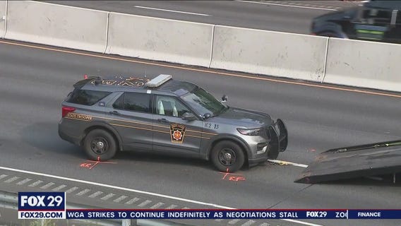 Trooper injured in hit-and-run investigating Delco I-95 accident
