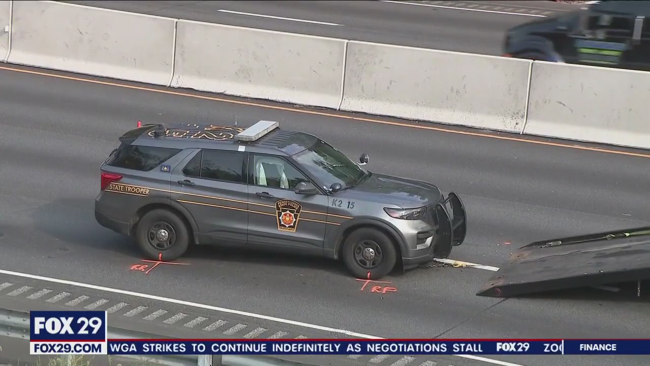 Trooper injured in hit-and-run investigating Delco I-95 accident