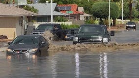 Monsoon storms dump rain across the Valley
