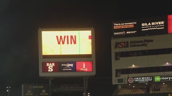ASU defeats TCU following stormy day in Tempe