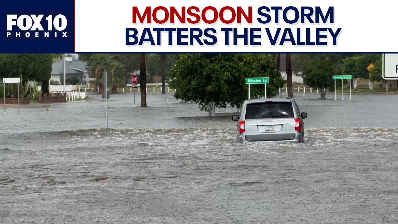 Monsoon: Powerful storm leaves mark on Phoenix