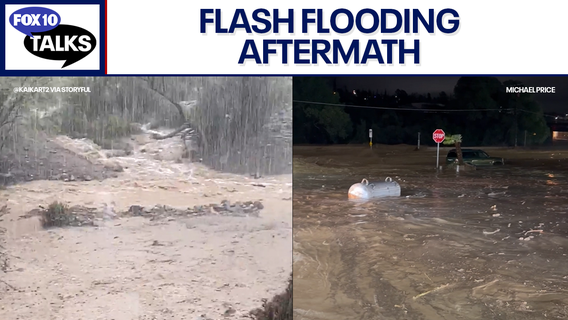 Flash flooding batters Arizona | FOX 10 Talks