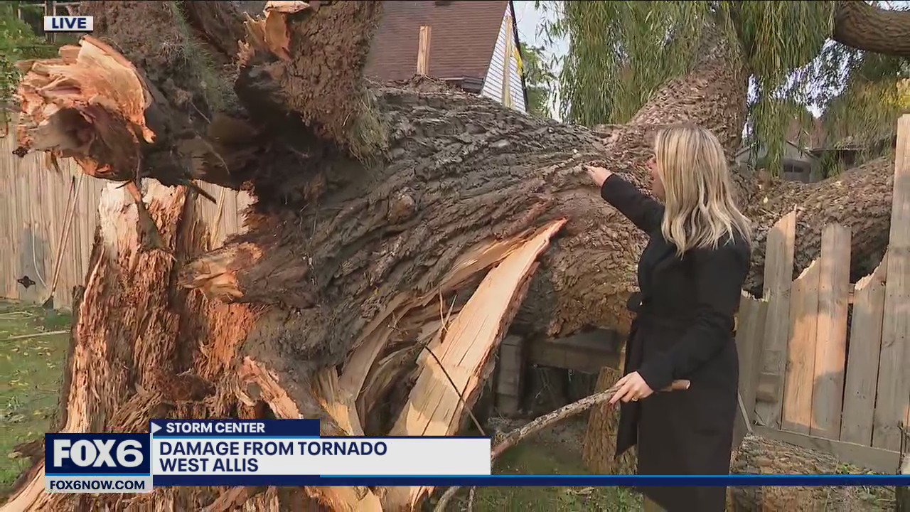 Tornado touched down, West Allis: National Weather Service