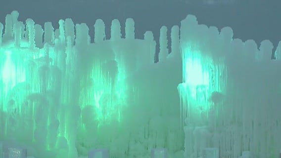 Ice Castles in Lake Geneva for 5th year