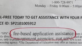 Warning: Student debt relief letter offers help for a fee