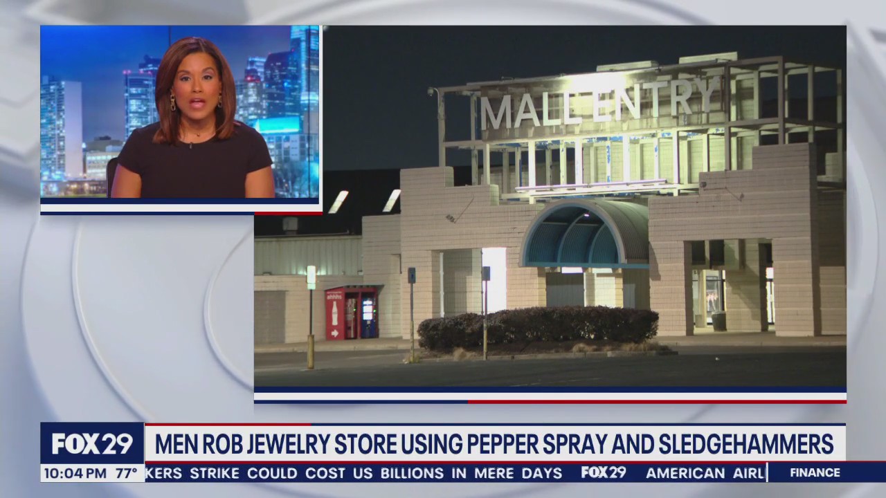 Suspects pepper spray employees during robbery at NE Philly mall | FOX ...