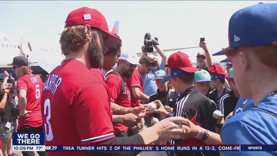Phillies meet Media Little League ahead of series match