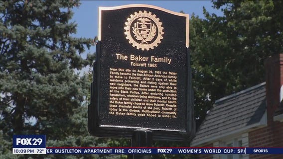 Folcroft honors first Black family with historical marker