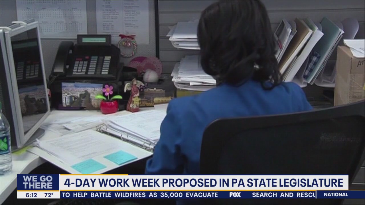 4-day work week proposed in Pennsylvania state legislature | FOX 29 ...