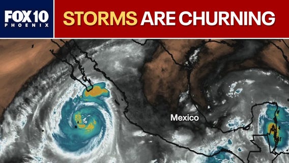 Hurricane Priscilla, Tropical Storm Octave develop