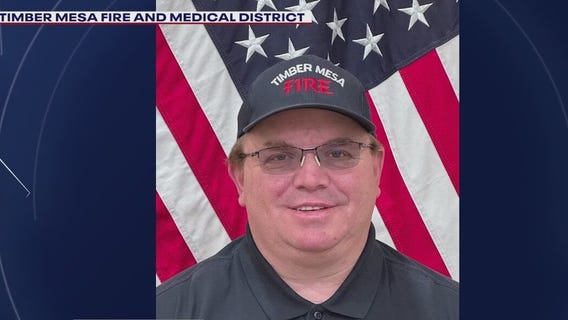 First responders escort Mesa firefighter back to Flagstaff after deadly collision