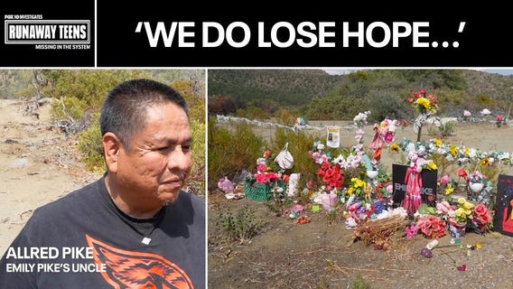 FULL INTERVIEW: Emily Pike's uncle visits site where teen was found murdered