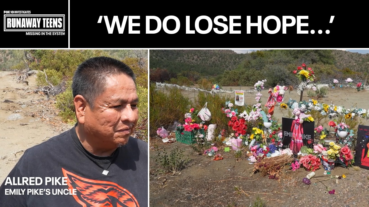 FULL INTERVIEW: Emily Pike's uncle visits site where teen was found murdered