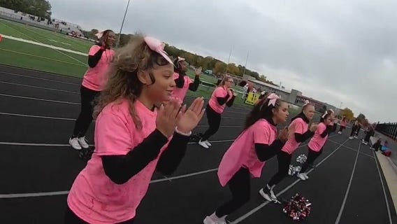 Kenosha Bradford's stomp cheer; diversity to school's athletics