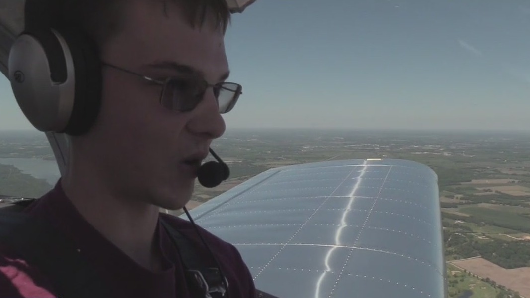 Wisconsin high school aviation program; 'change the life of a few kids'