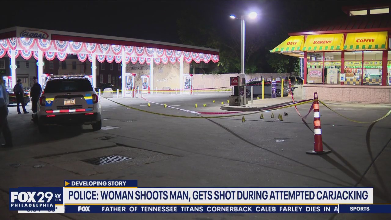 Police: Woman shoots man, gets shot during attempted carjacking at ...
