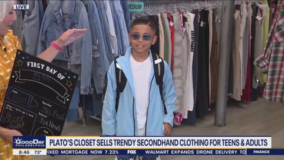 Shop secondhand for trendy back to school clothes