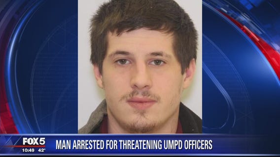 University of Maryland student arrested for threatening to shoot officers, police say