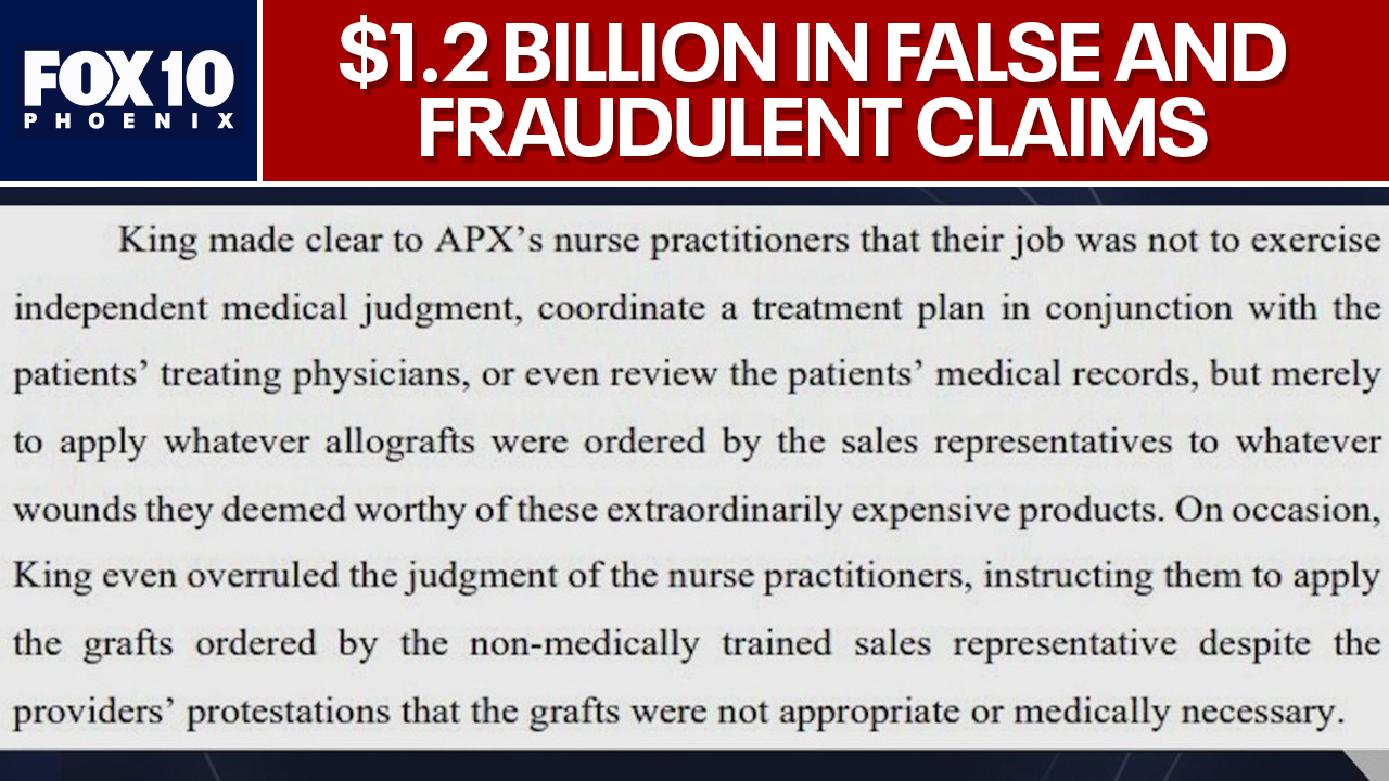 Scottsdale couple sentenced for $1.2B Medicare fraud | FOX 10 Phoenix