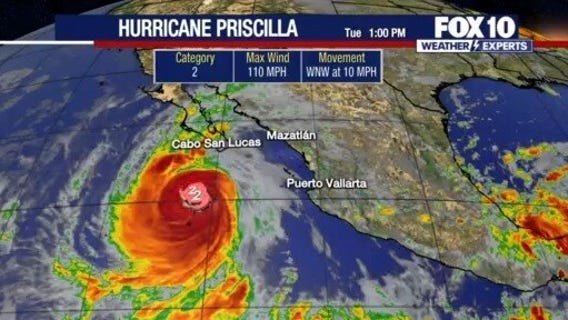 Rain on the way, Hurricane Priscilla approaches | Weather & Whatever