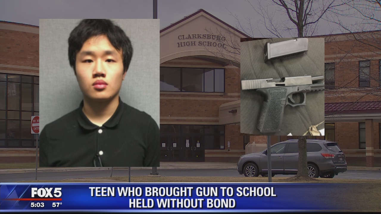 Clarksburg High School student said he regularly brought gun to school, court documents say
