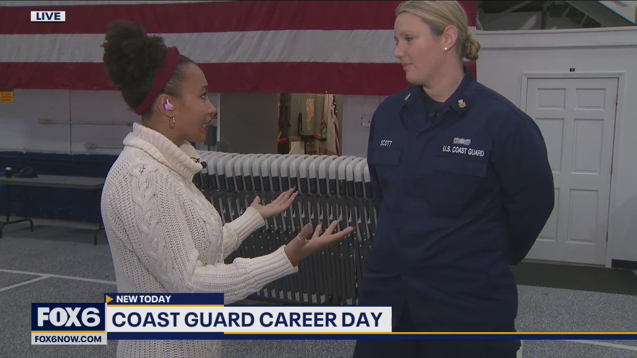 Coast Guard career day; multiple jobs available