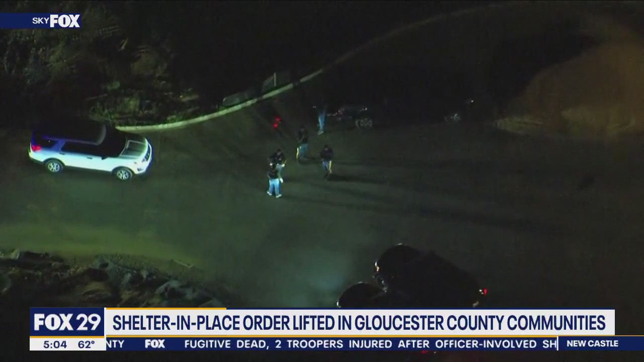 Shelter-in-place lifted; police still searching for fugitive in Gloucester County