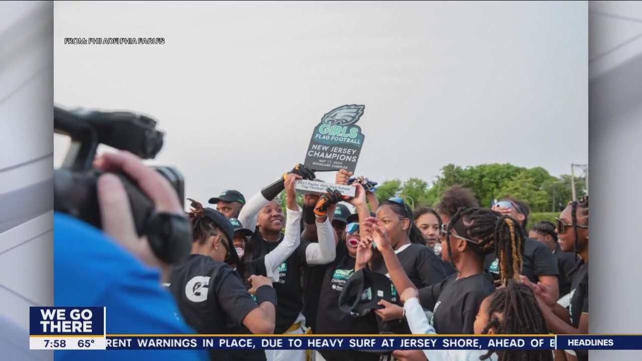 South Jersey girls flag football team wins championship