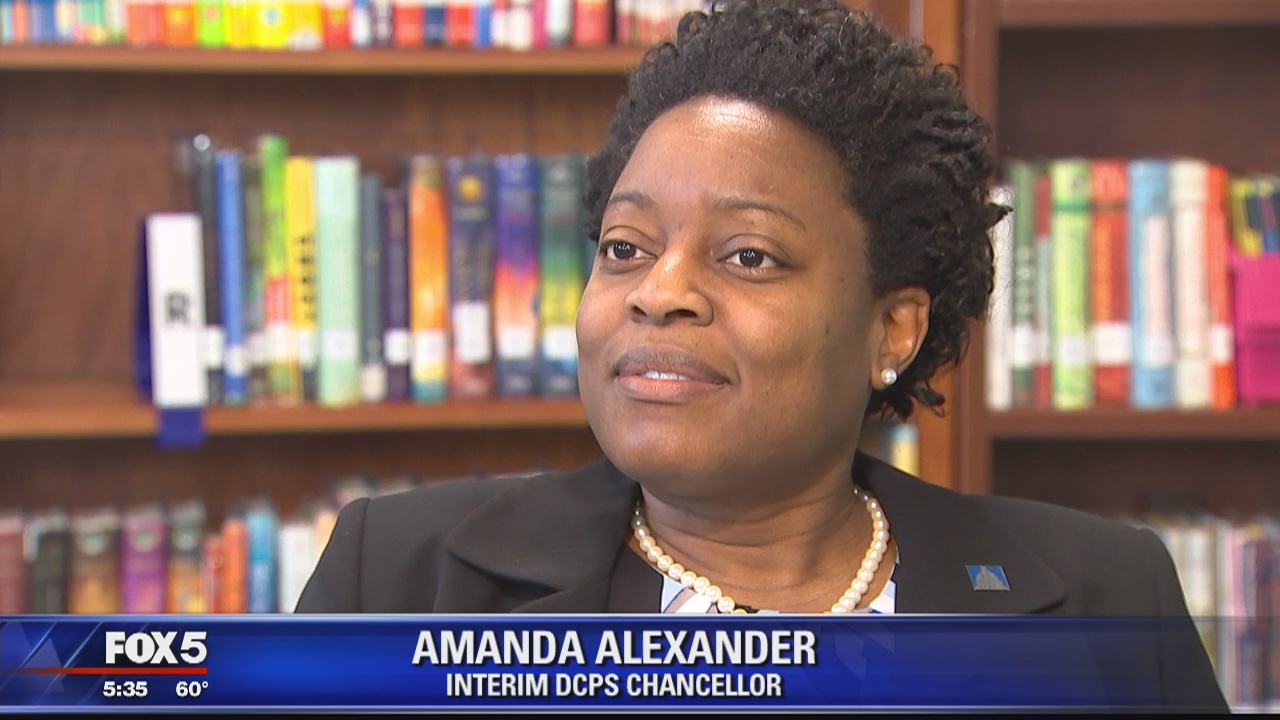 Dr. Amanda Alexander goes 1-on-1 with FOX 5 as she takes over as head of DC Public Schools