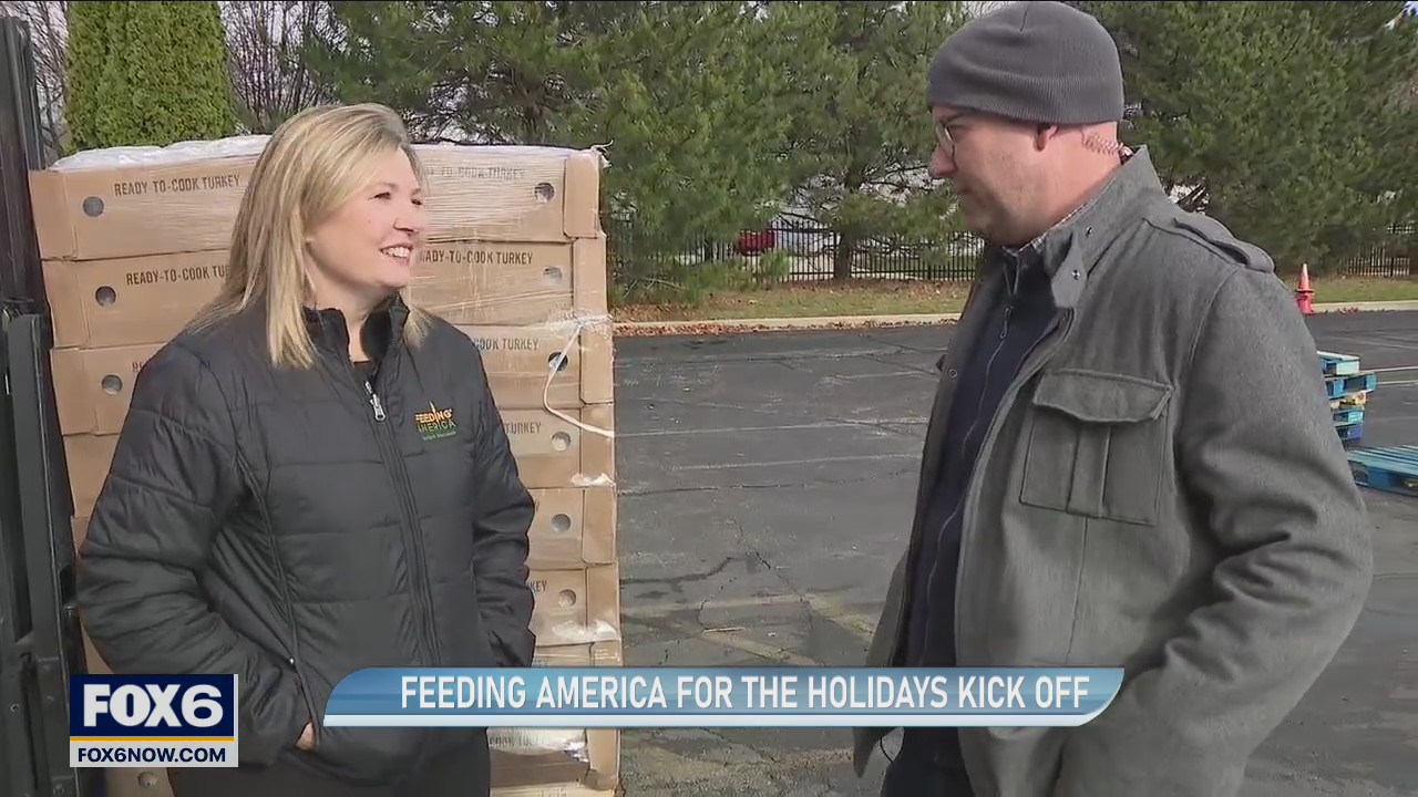 Feeding America Eastern Wisconsin Food For The Holidays Kick Off