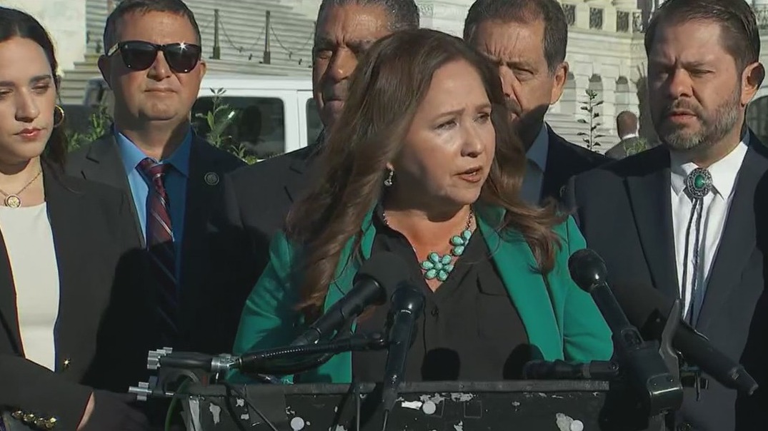 Adelita Grijalva speaks on her delayed swearing-in