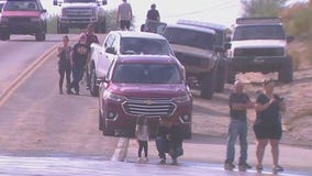 Man goes missing after truck is washed away in West Valley